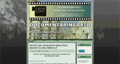 Desktop Screenshot of lasettimanadeldocumentario.org