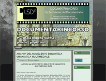 Tablet Screenshot of lasettimanadeldocumentario.org